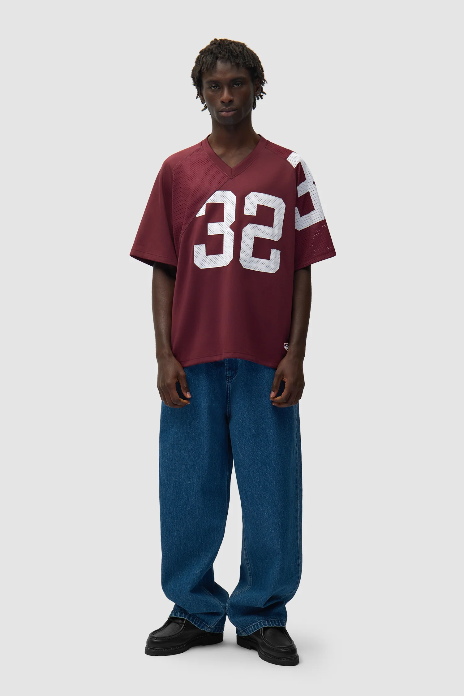 32 Jersey - White/Bordeaux - Image 4
