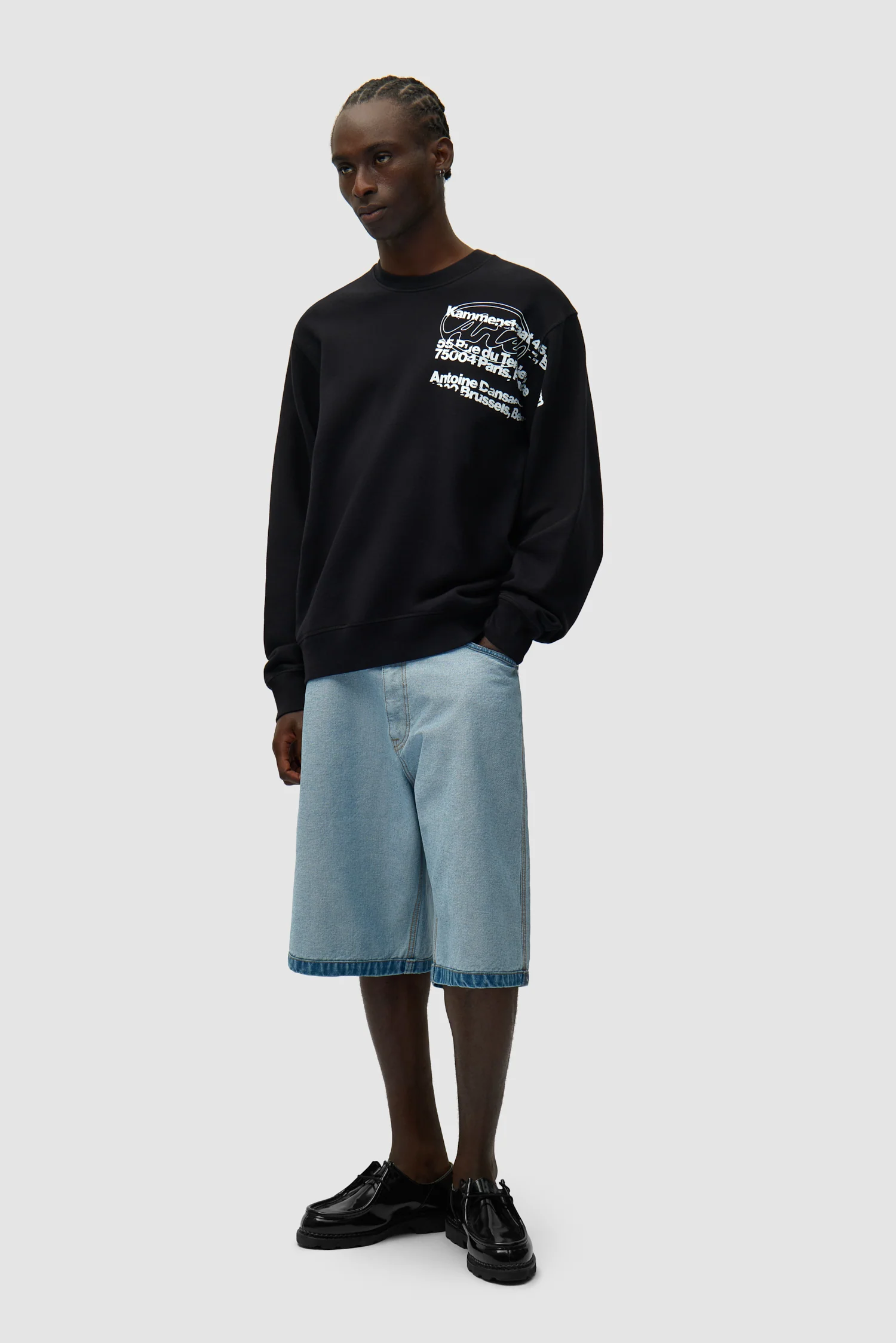 Address Crewneck - Black - Image 4