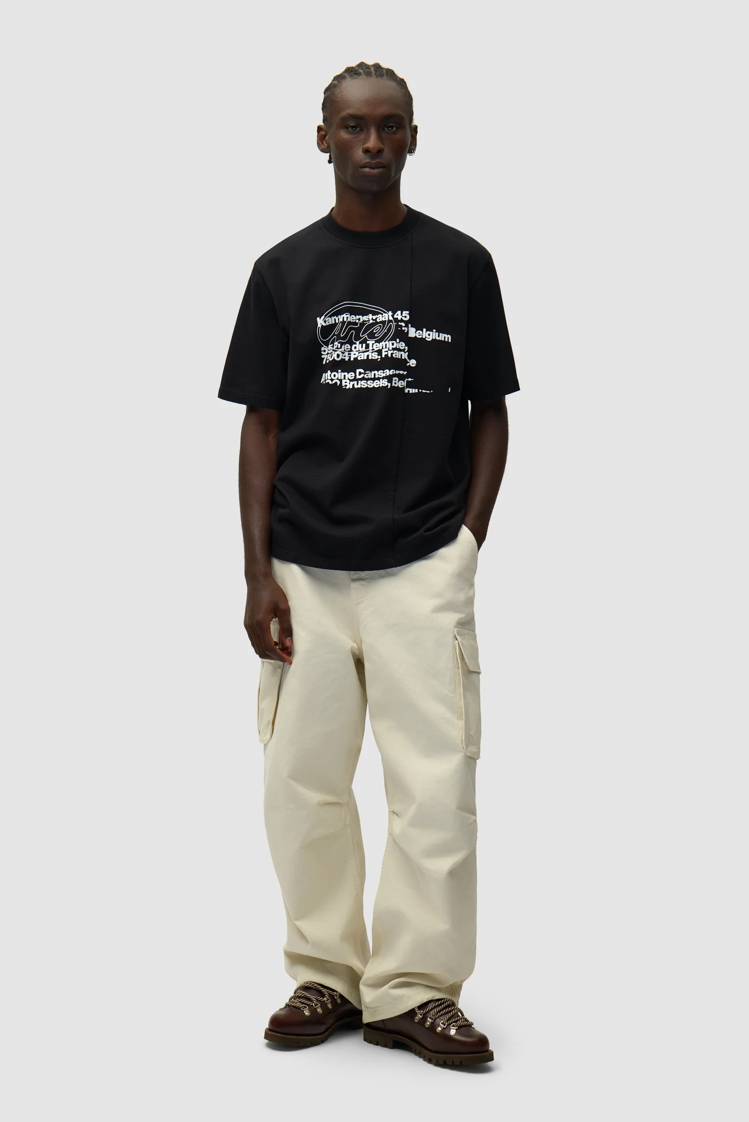 Address T-shirt - Black - Image 4