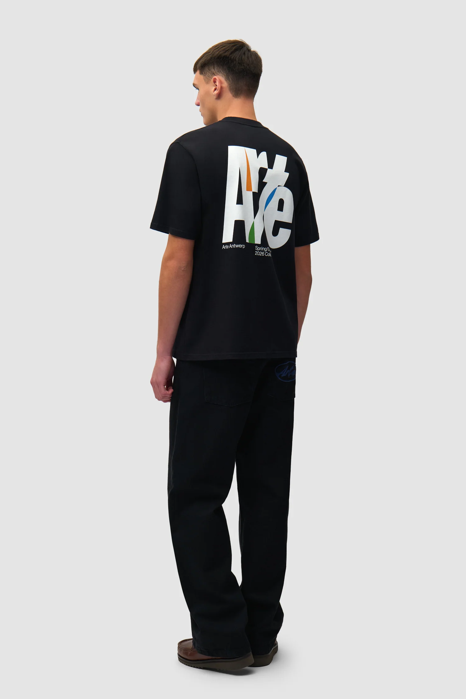 Big Logo Back T-shirt - Black - Image 5