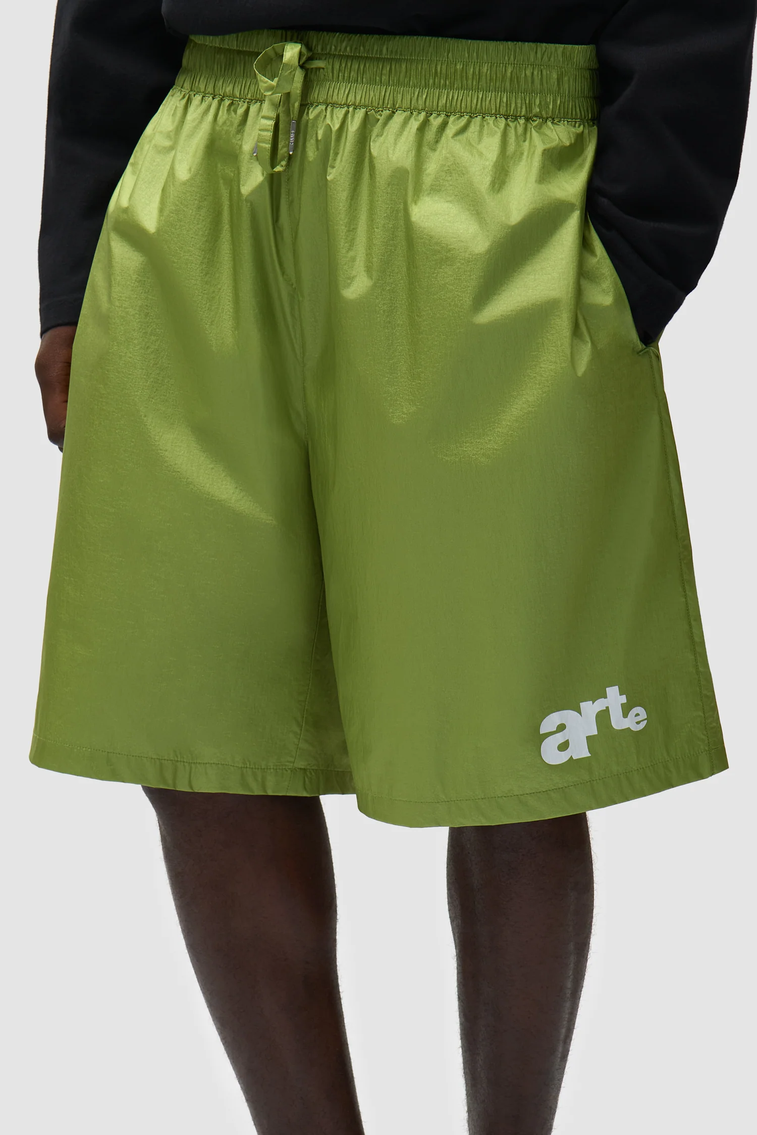 Big Logo Shorts - Green - Image 8