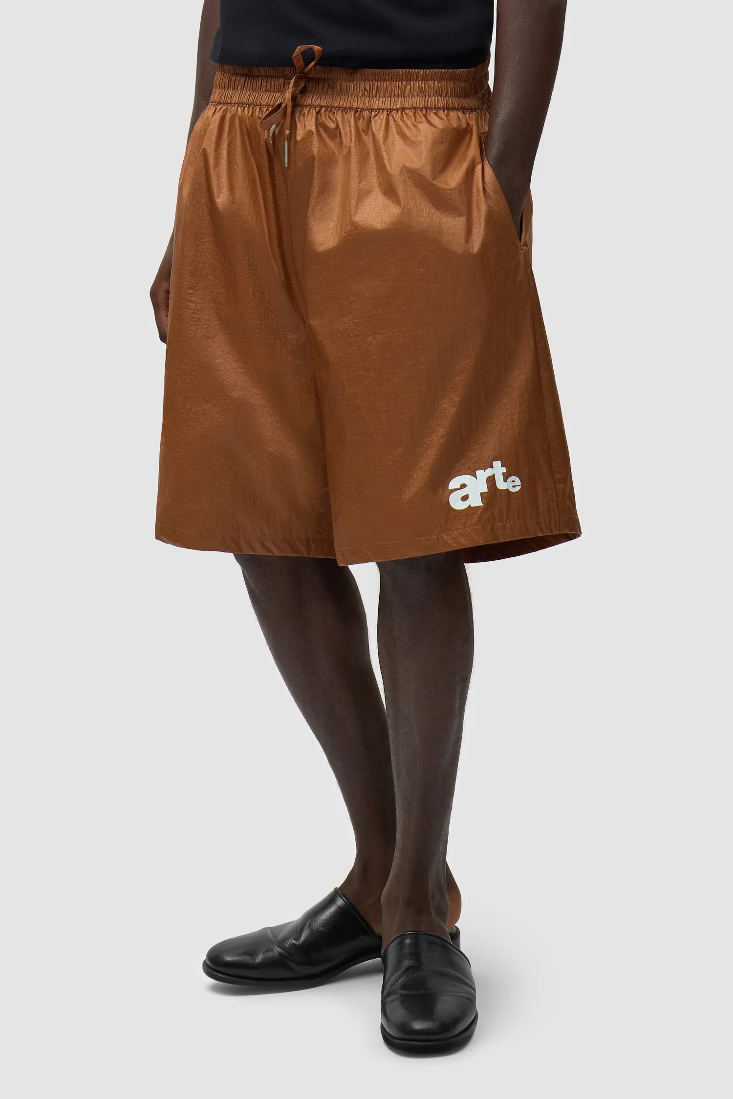 Big Logo Shorts - Orange - Image 3