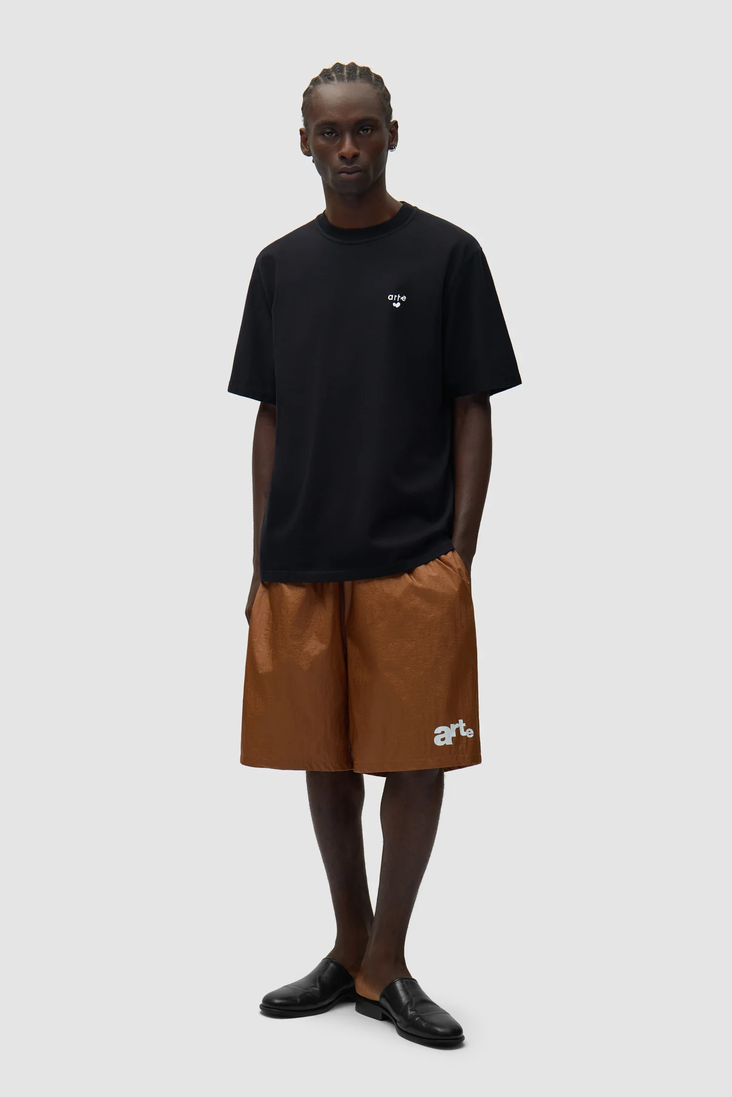 Big Logo Shorts - Orange - Image 6