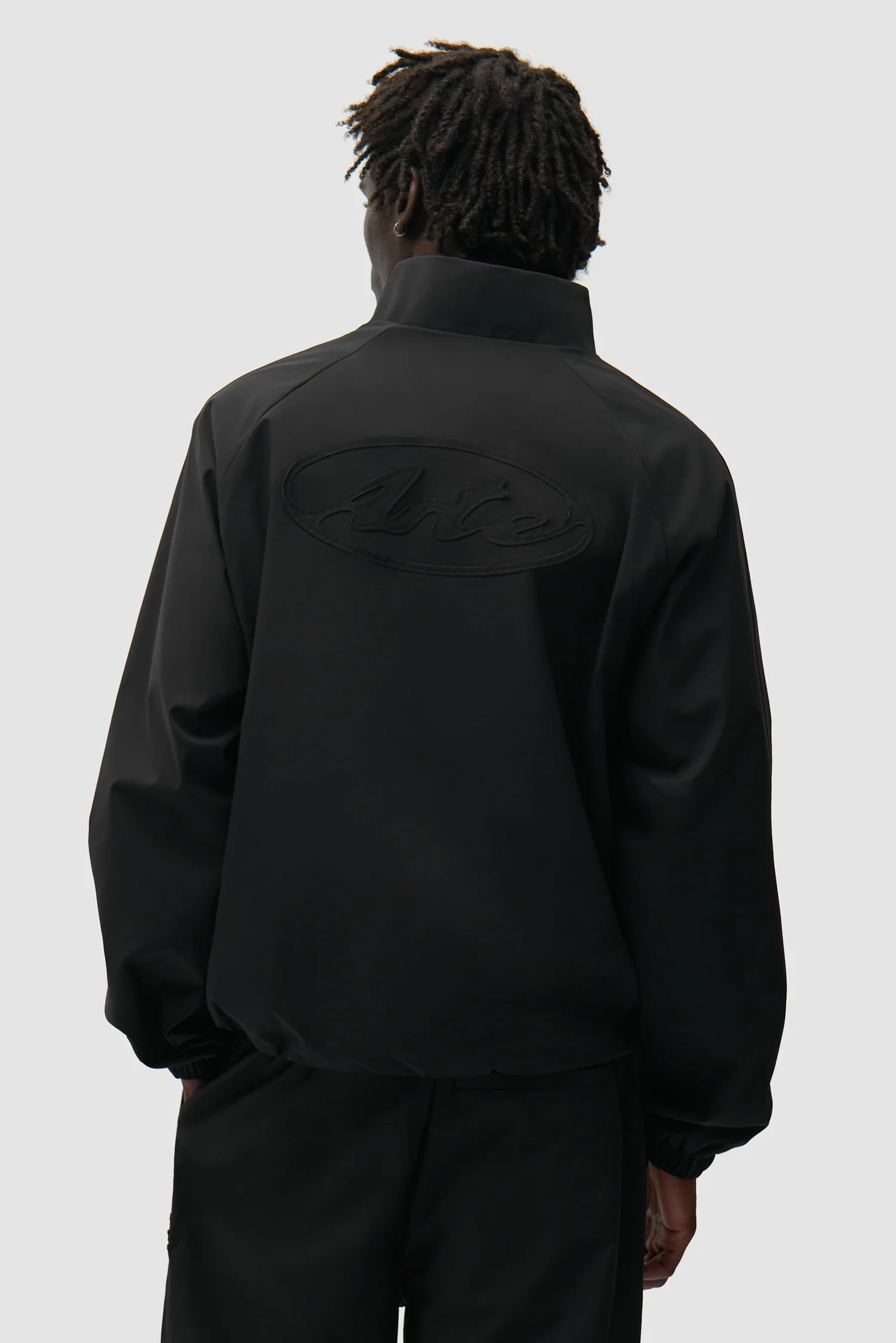 Branded Trackjacket - Black - Image 3