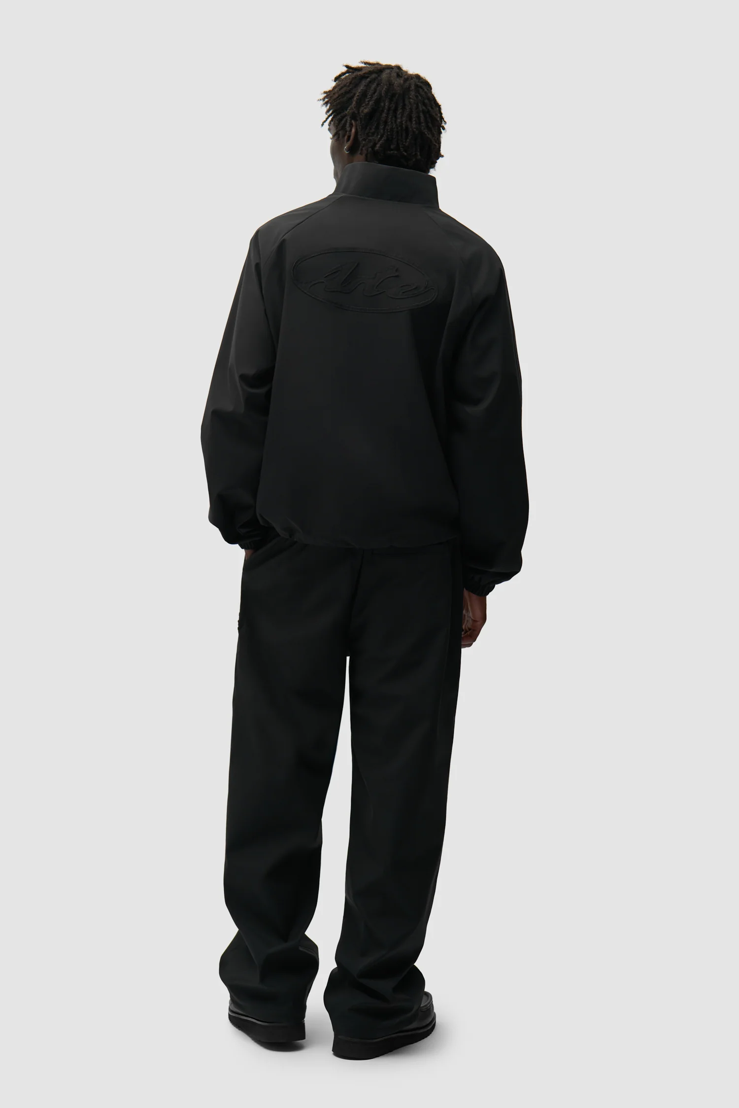 Branded Trackjacket - Black - Image 6