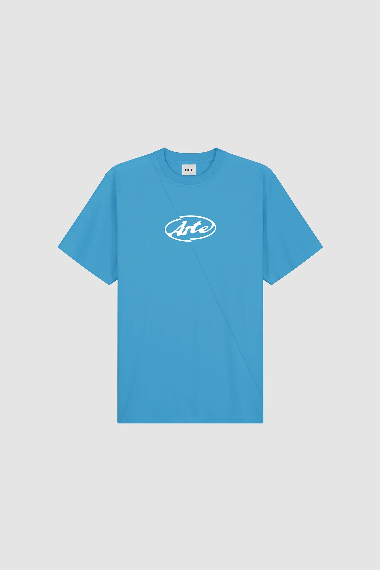 Circle Logo T-shirt - Blue - Image 9