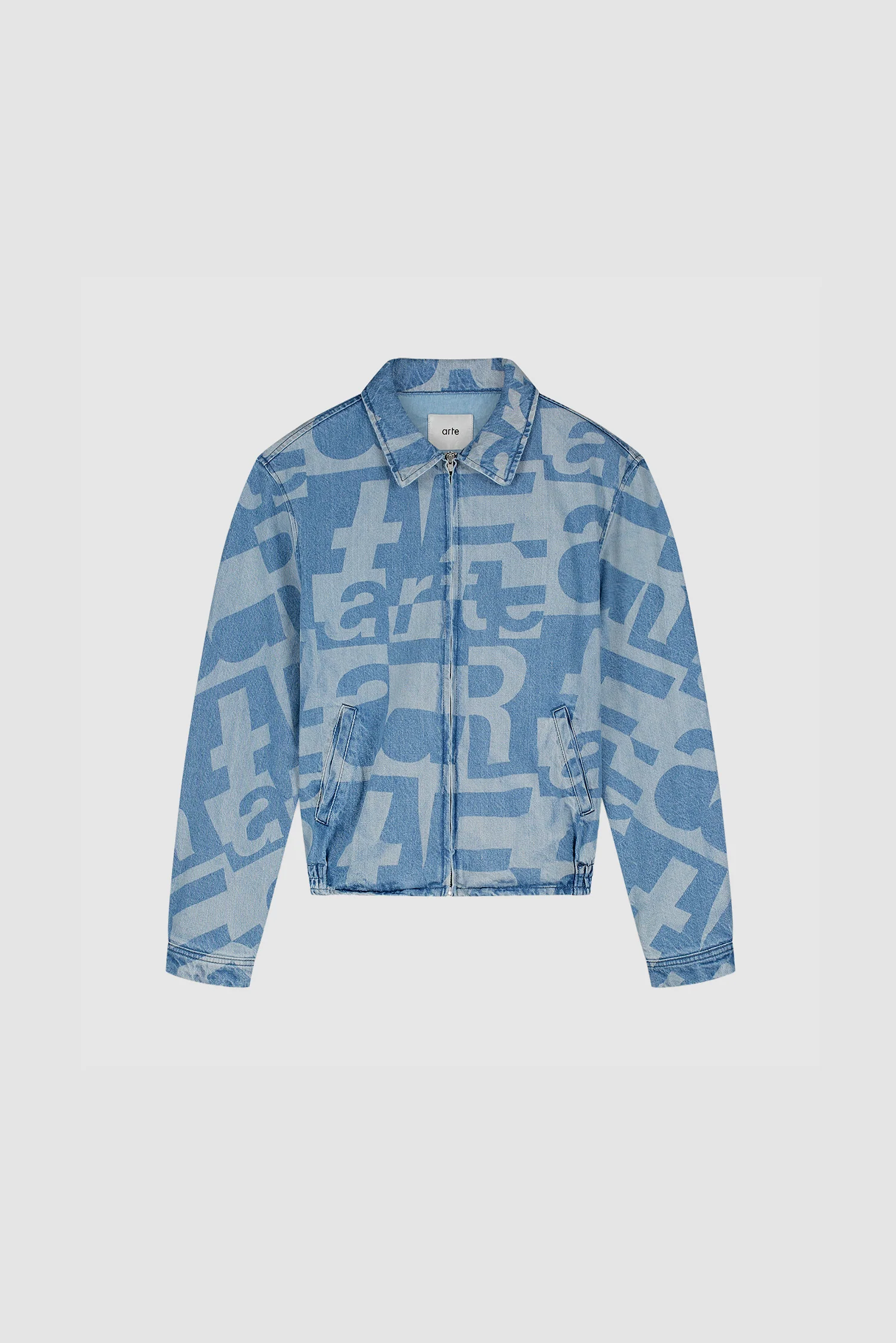 Denim Allover Jacket - Raw Denim - Image 9