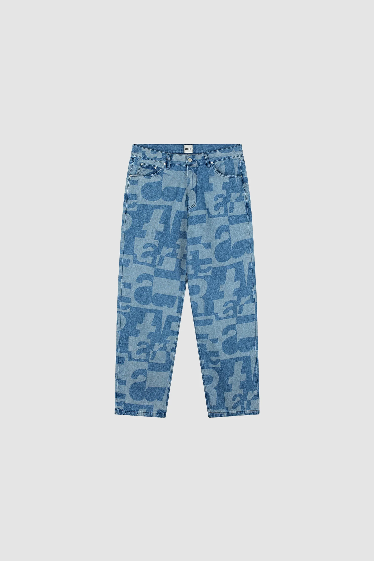 Denim Allover Pants - Raw Denim - Image 10