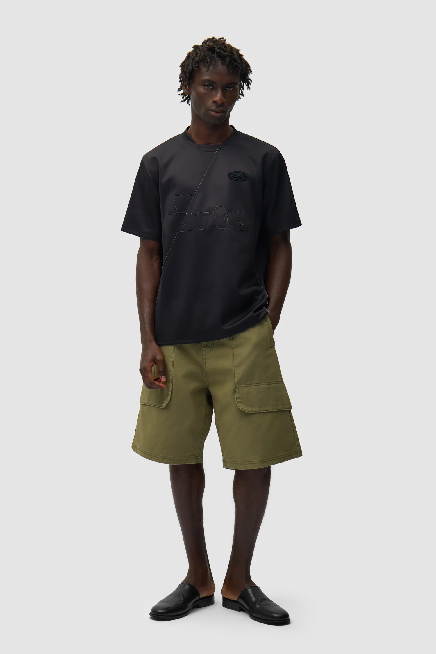 Football T-shirt - Black - Image 4