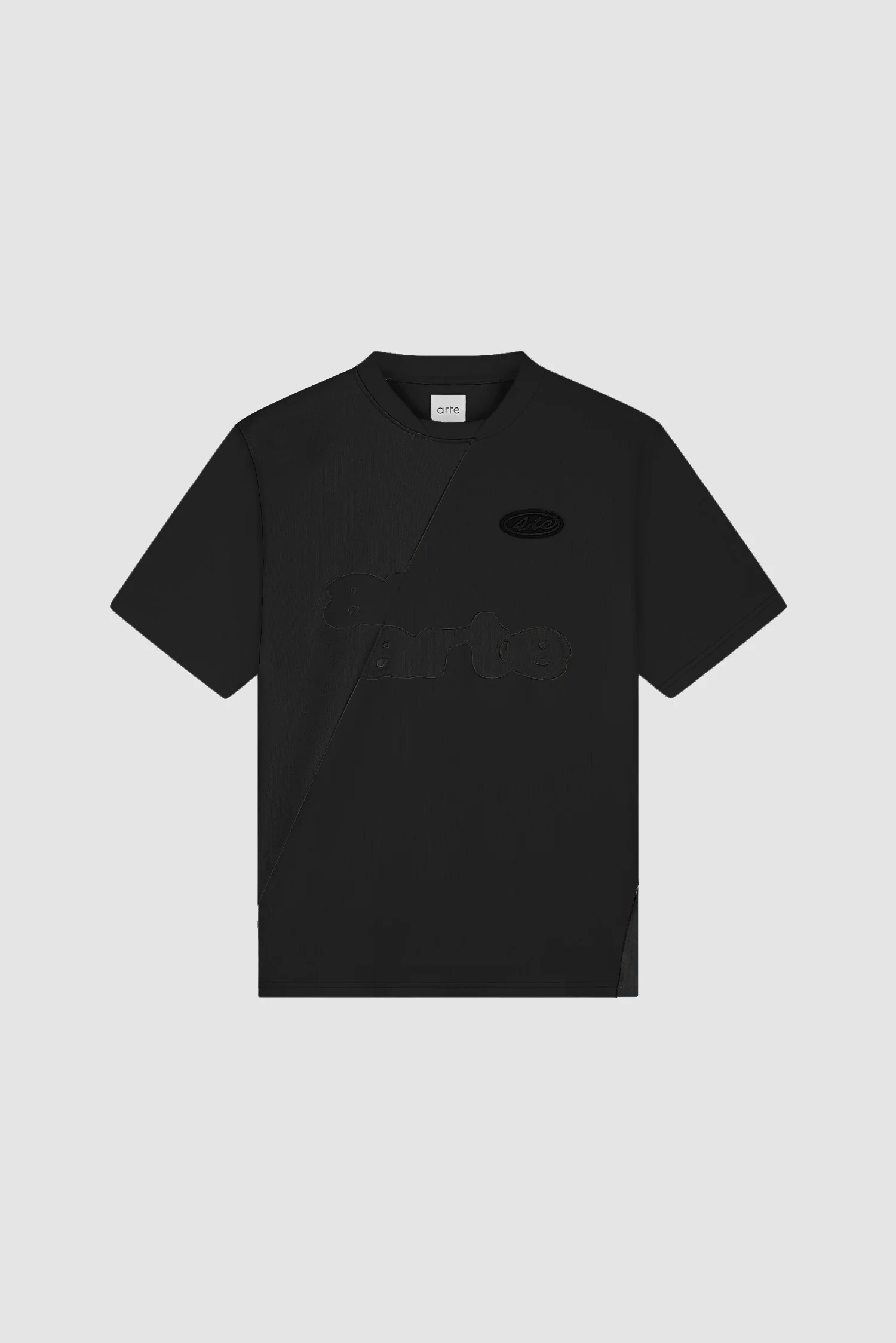 Football T-shirt - Black - Image 9