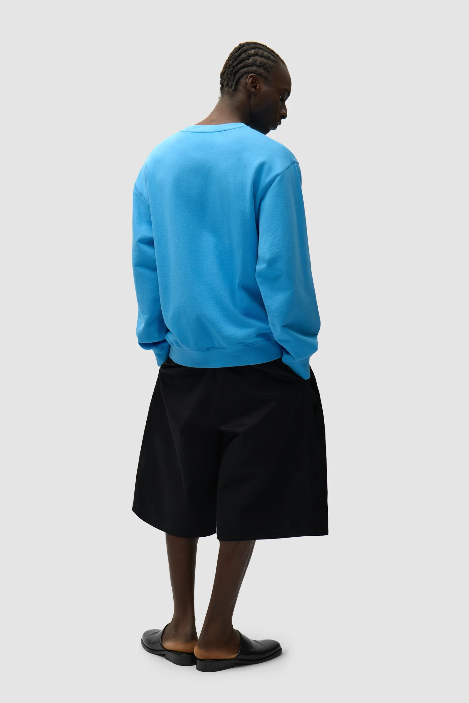 Heart Logo Crewneck - Blue - Image 6