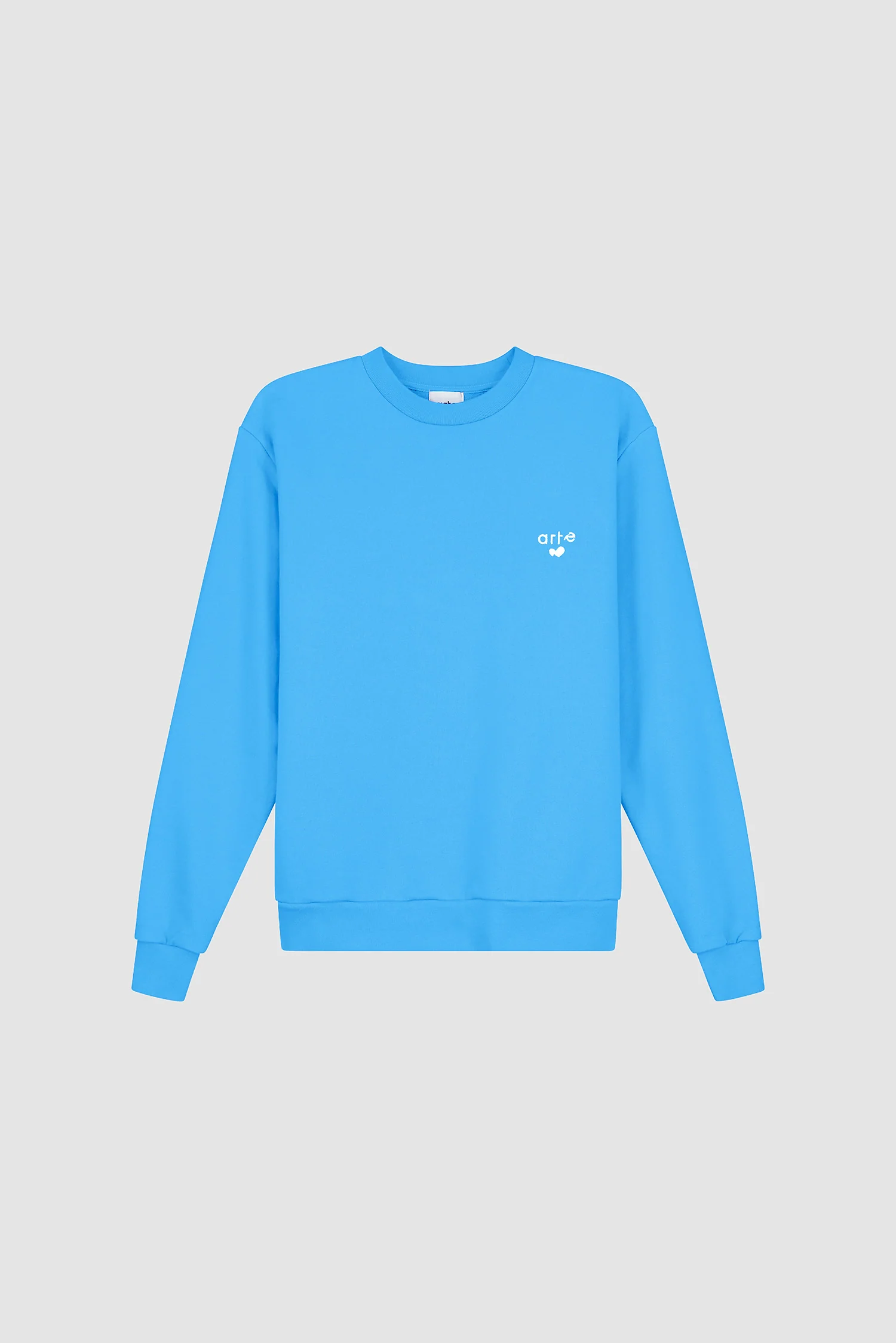 Heart Logo Crewneck - Blue - Image 9