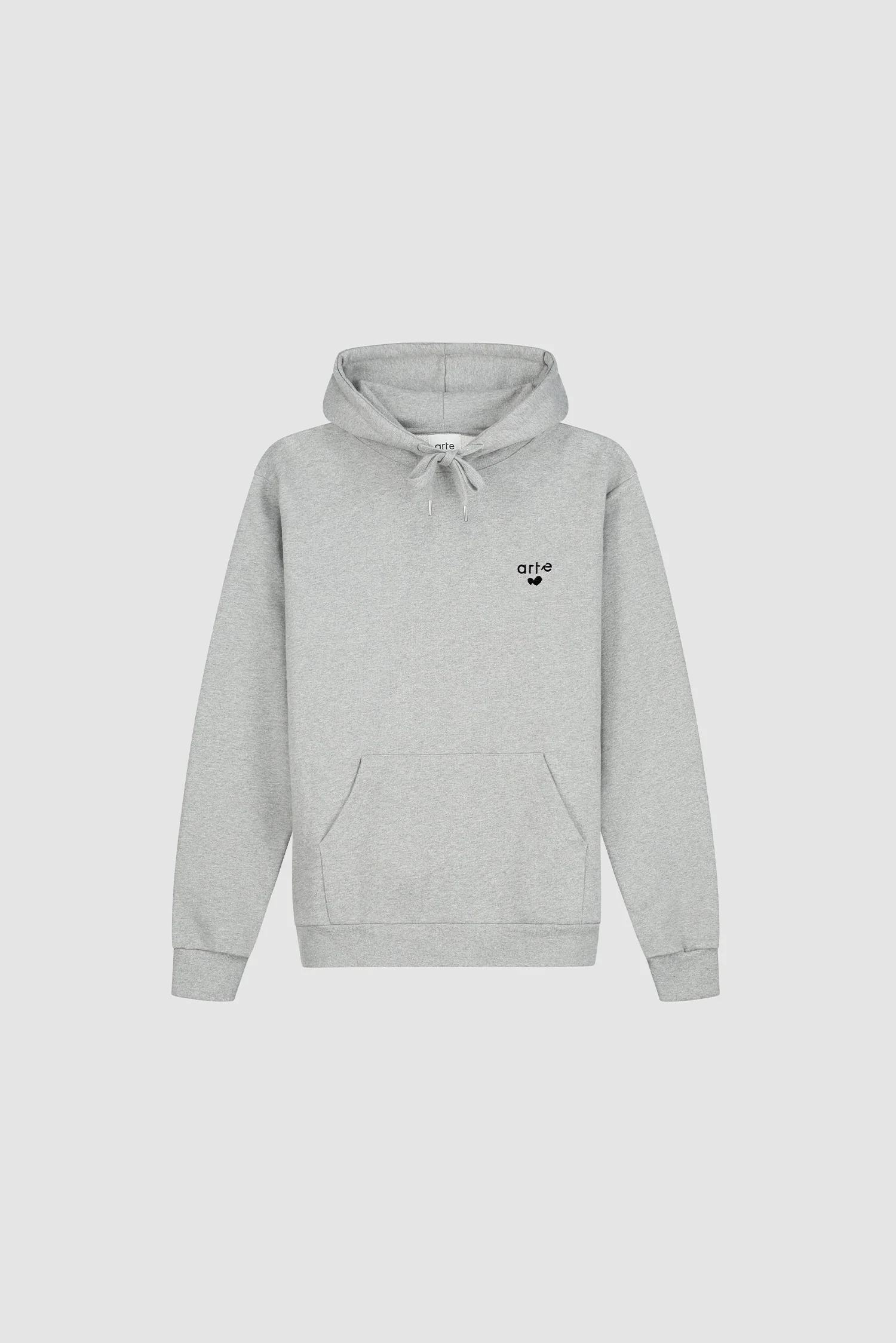 Heart Logo Hoodie - Grey - Image 9
