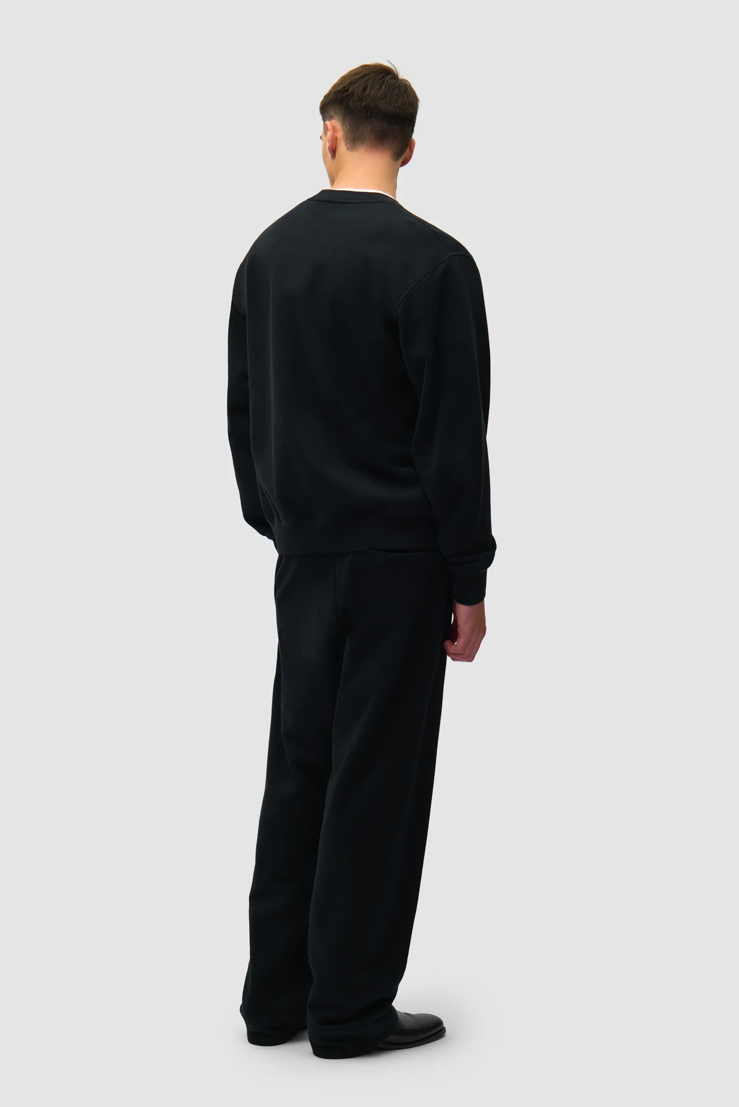 Heart Logo Sweatpants - Black - Image 7
