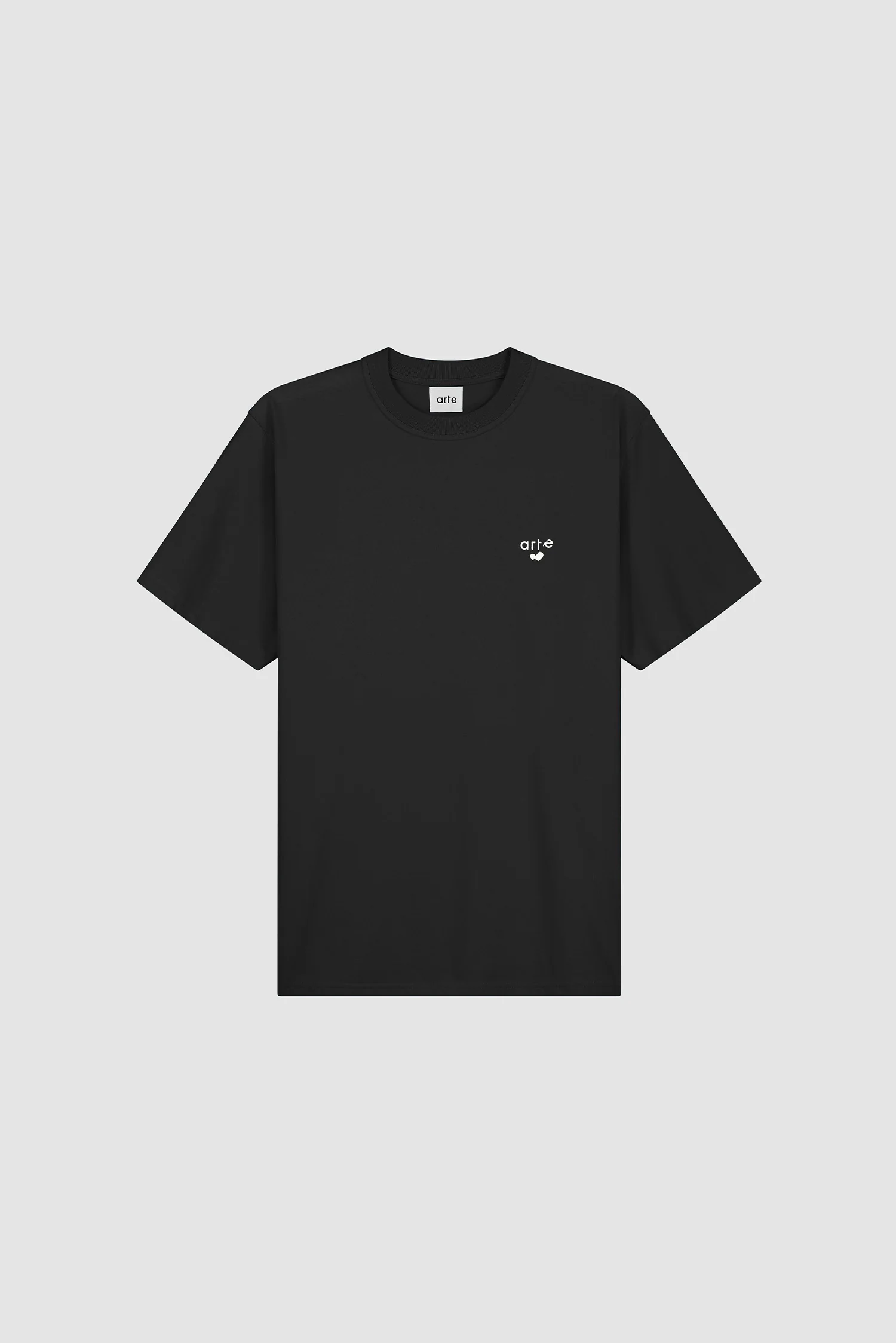 Heart Logo T-shirt - Black - Image 9