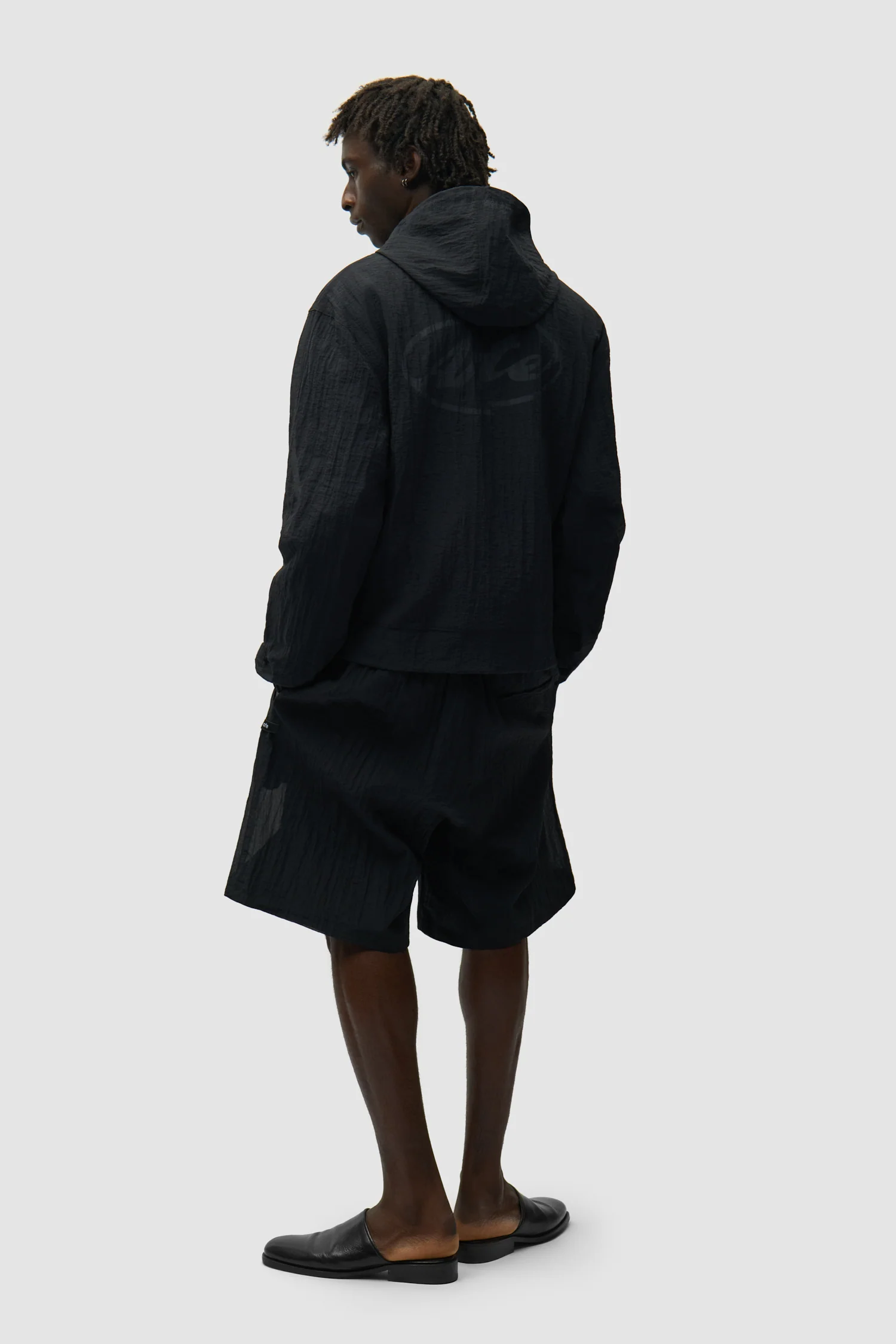 Mesh Jacket - Black - Image 6