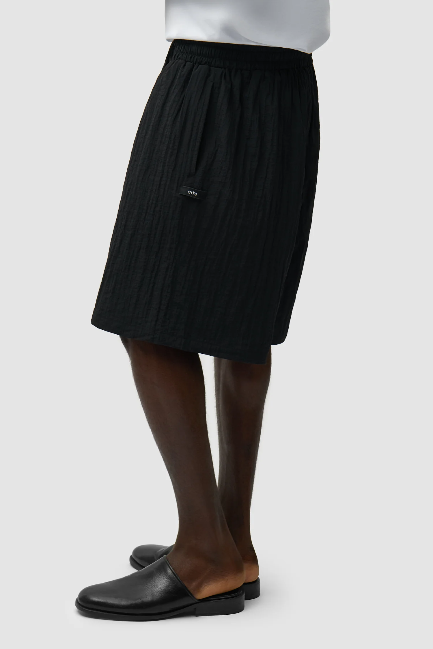 Mesh Shorts - Black - Image 3