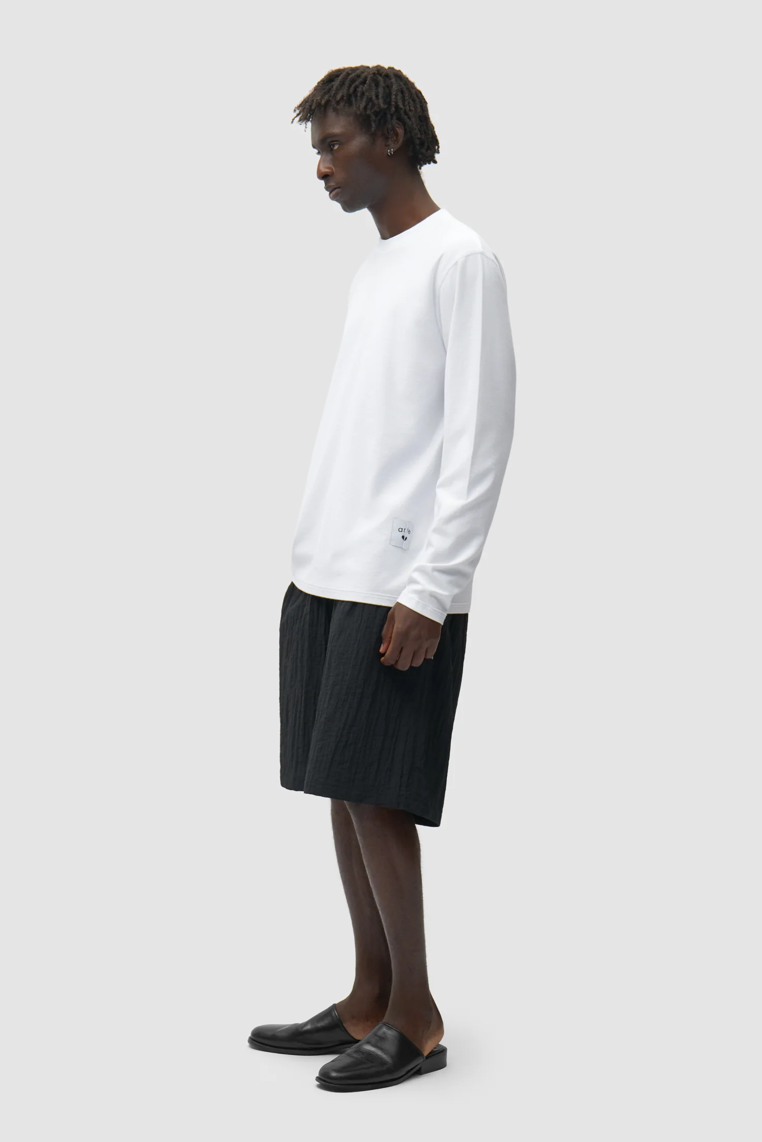 Mesh Shorts - Black - Image 6