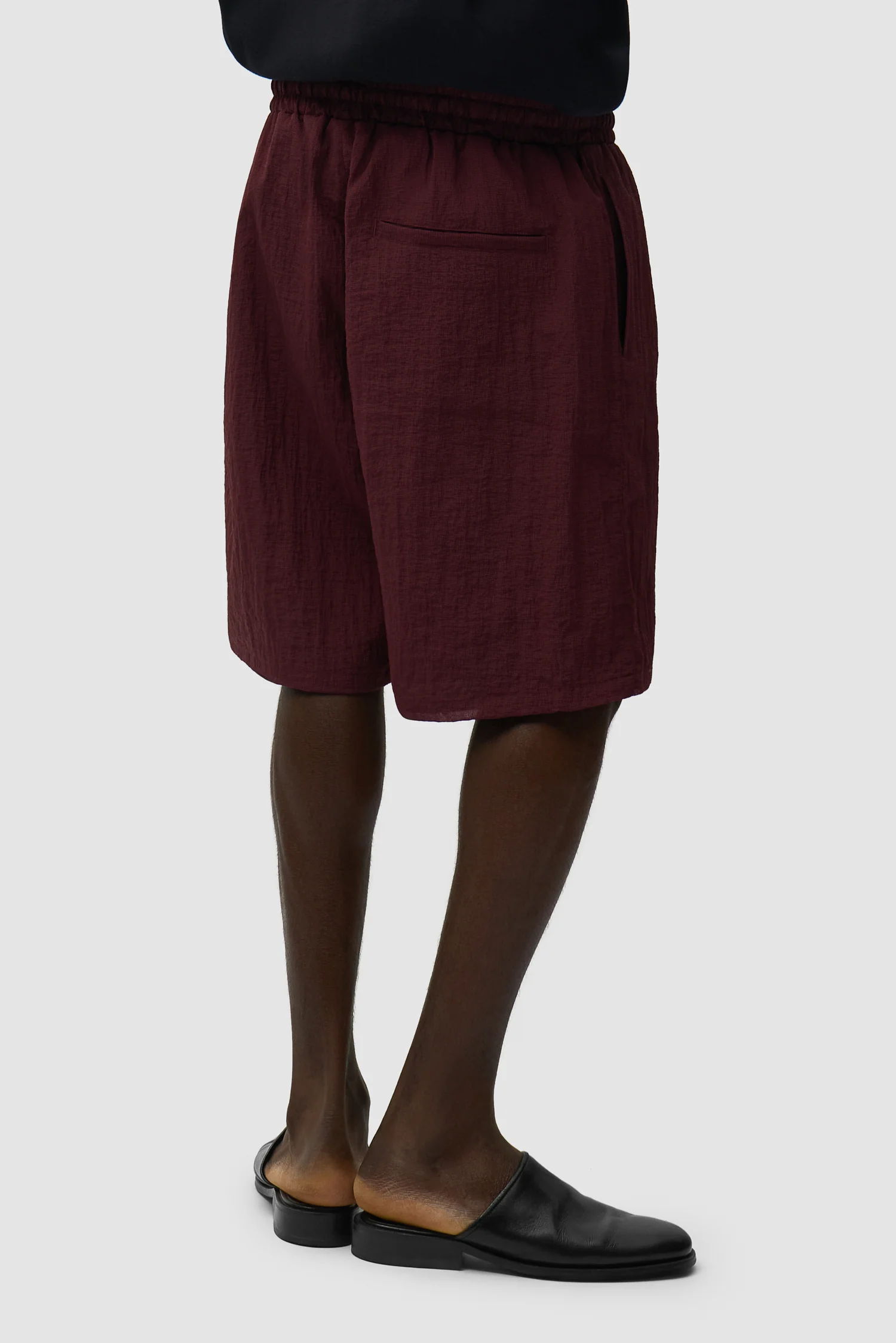 Mesh Shorts - Bordeaux - Image 4