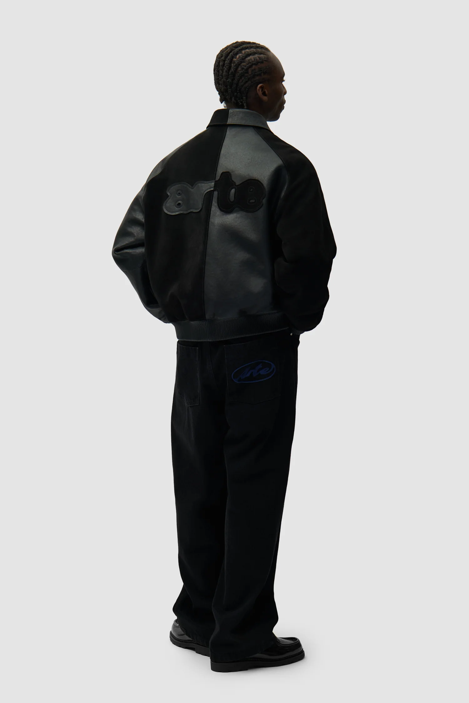 Multi Leather Jacket - Black - Image 6