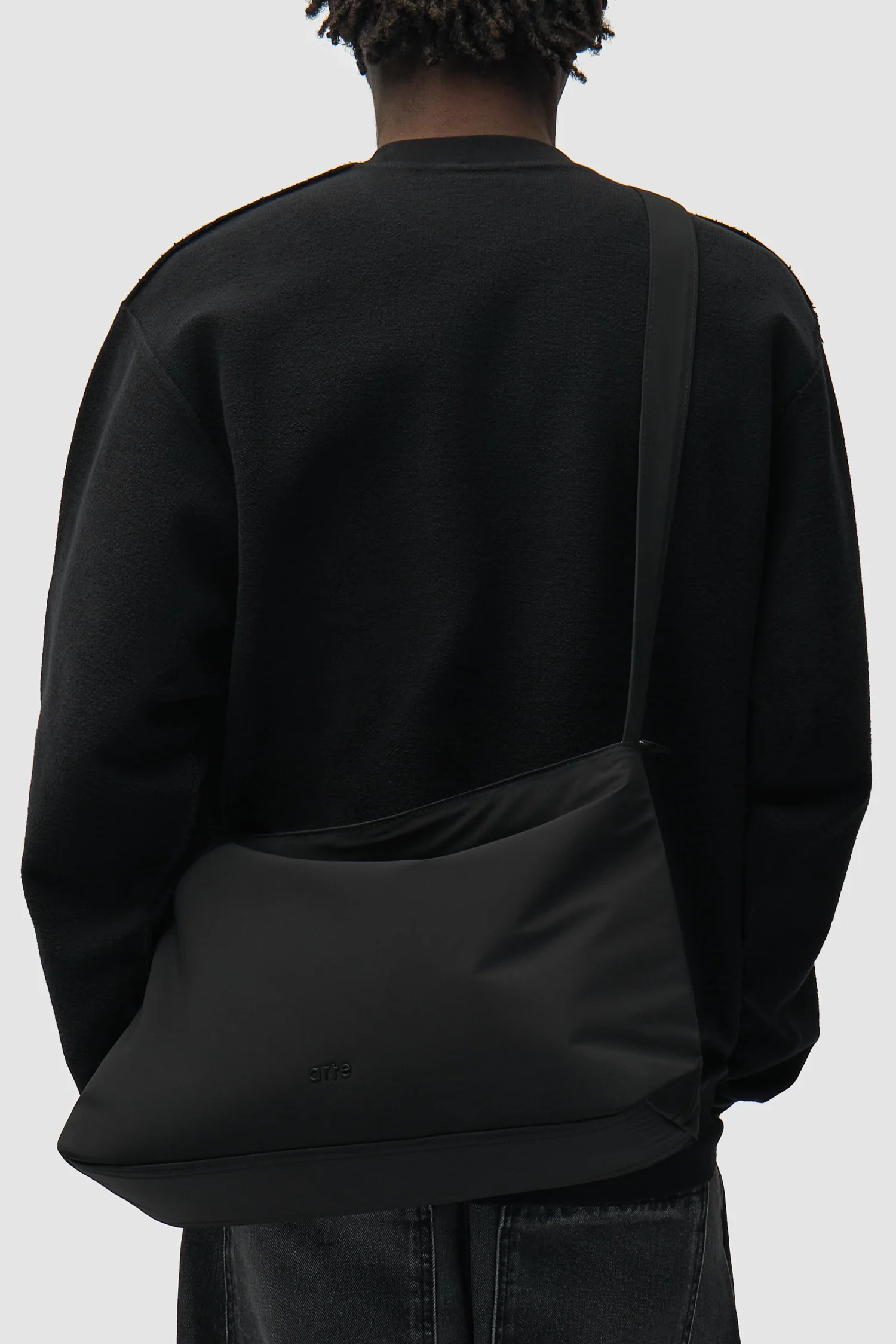 Nylon Bag - Black - Image 3
