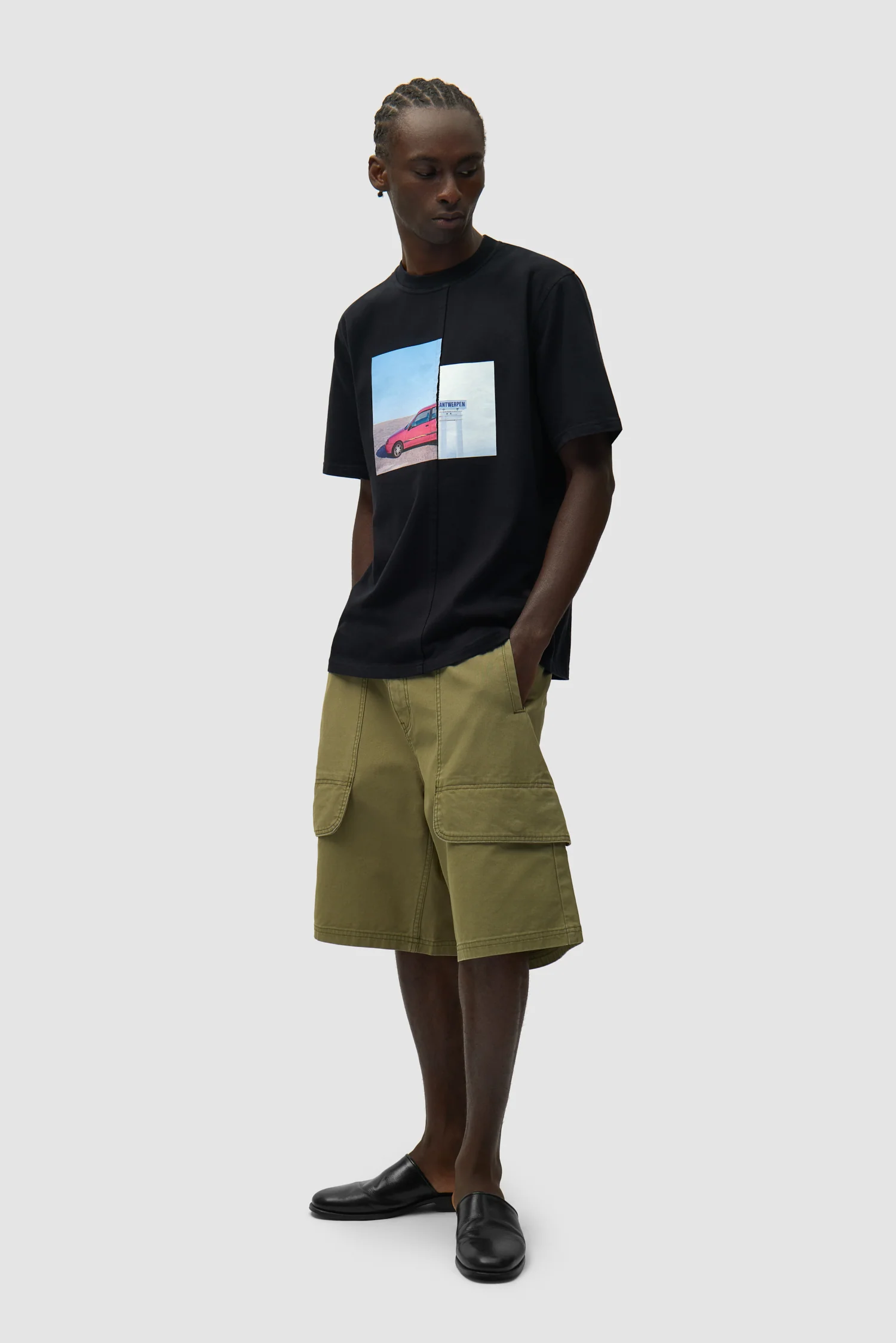 Photo T-shirt - Black - Image 5