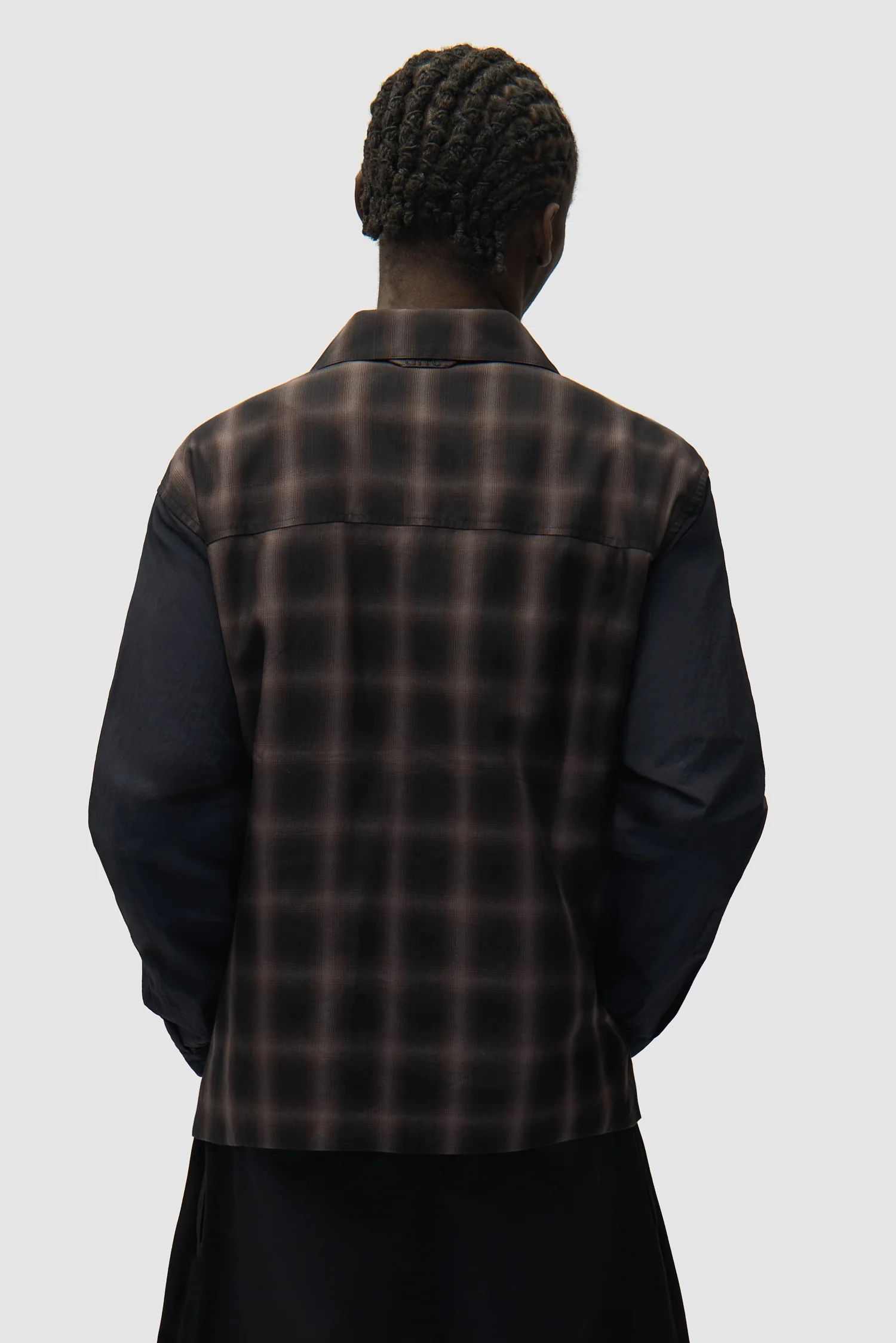 Plaided shirt Jacket - Plaid - Image 3