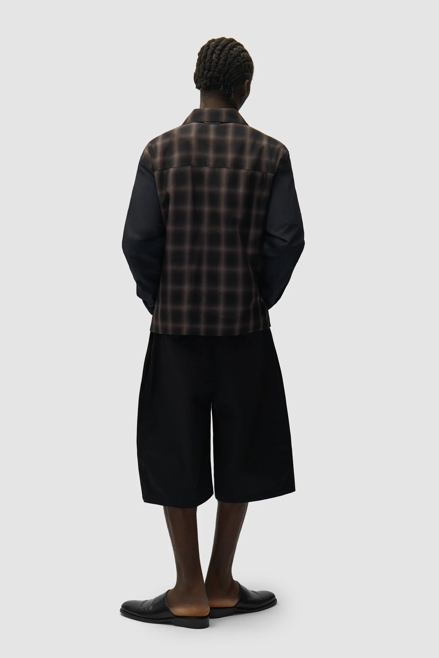 Plaided shirt Jacket - Plaid - Image 6