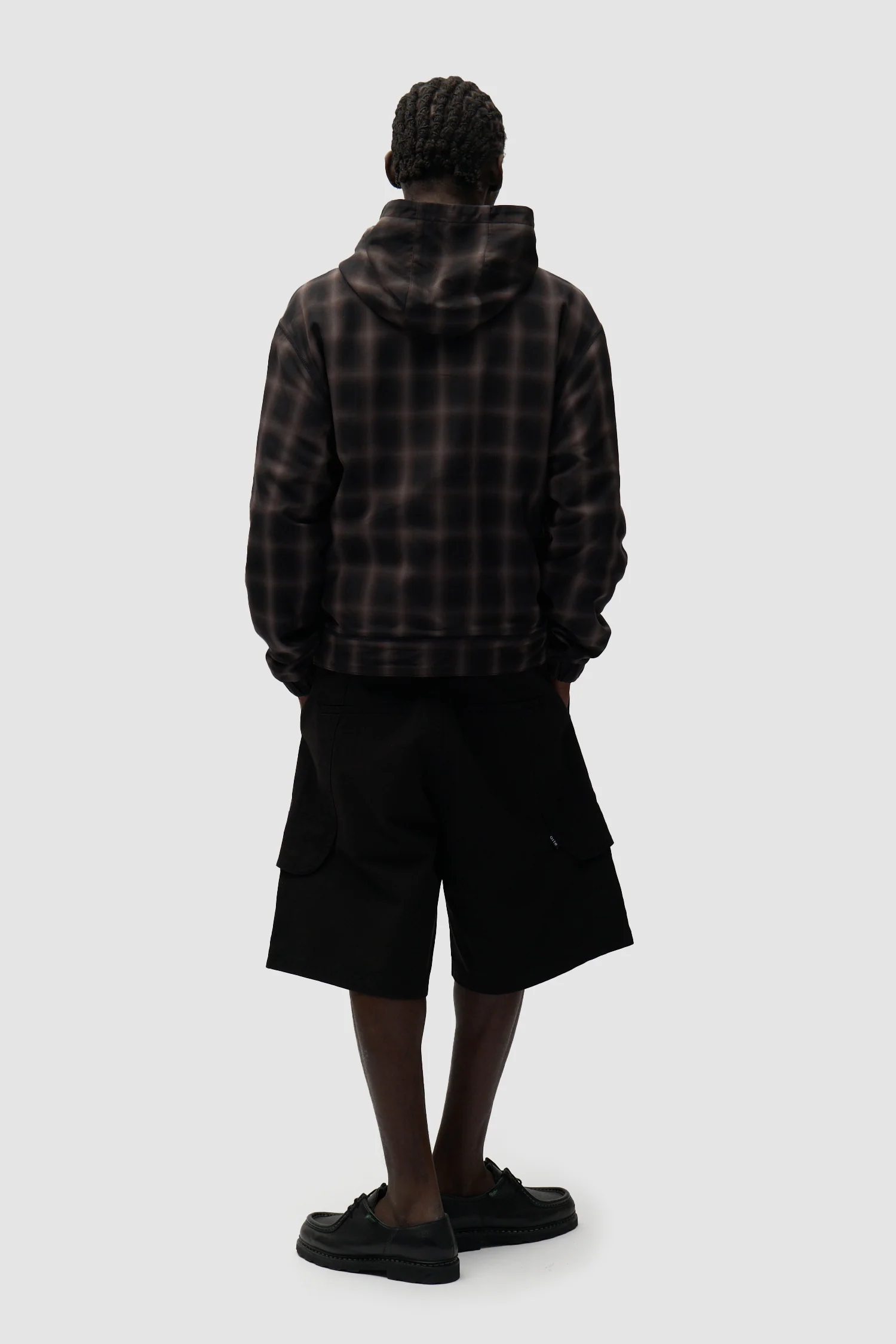 Reversible Fleece Jacket - Black - Image 10