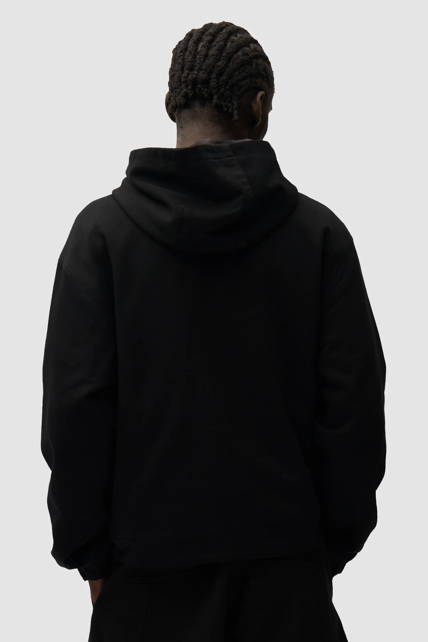 Reversible Fleece Jacket - Black - Image 4
