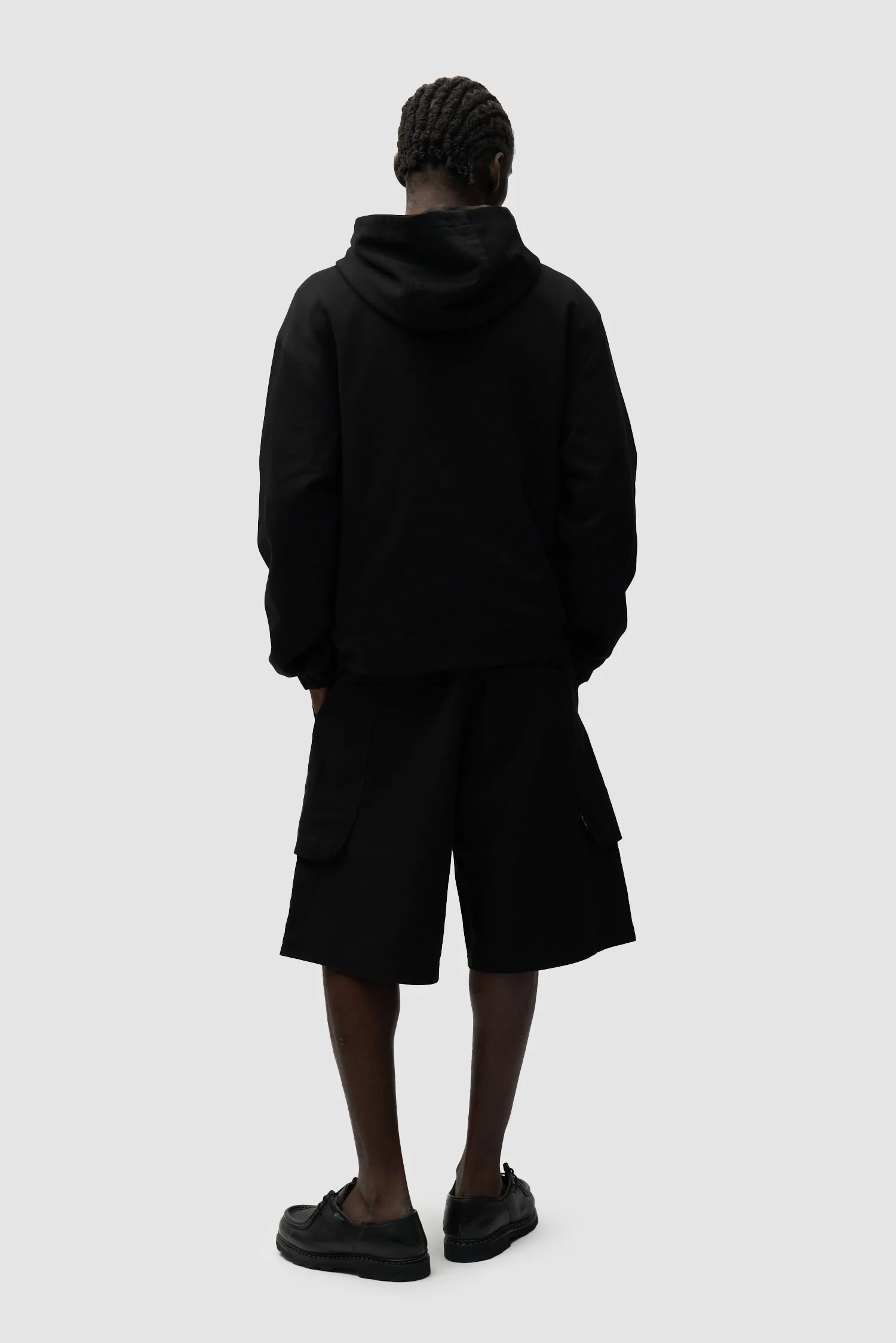 Reversible Fleece Jacket - Black - Image 8