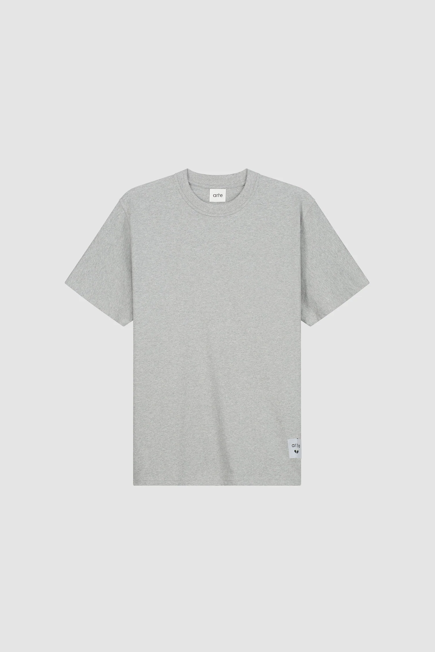 Reversible label T-shirt - Grey - Image 14