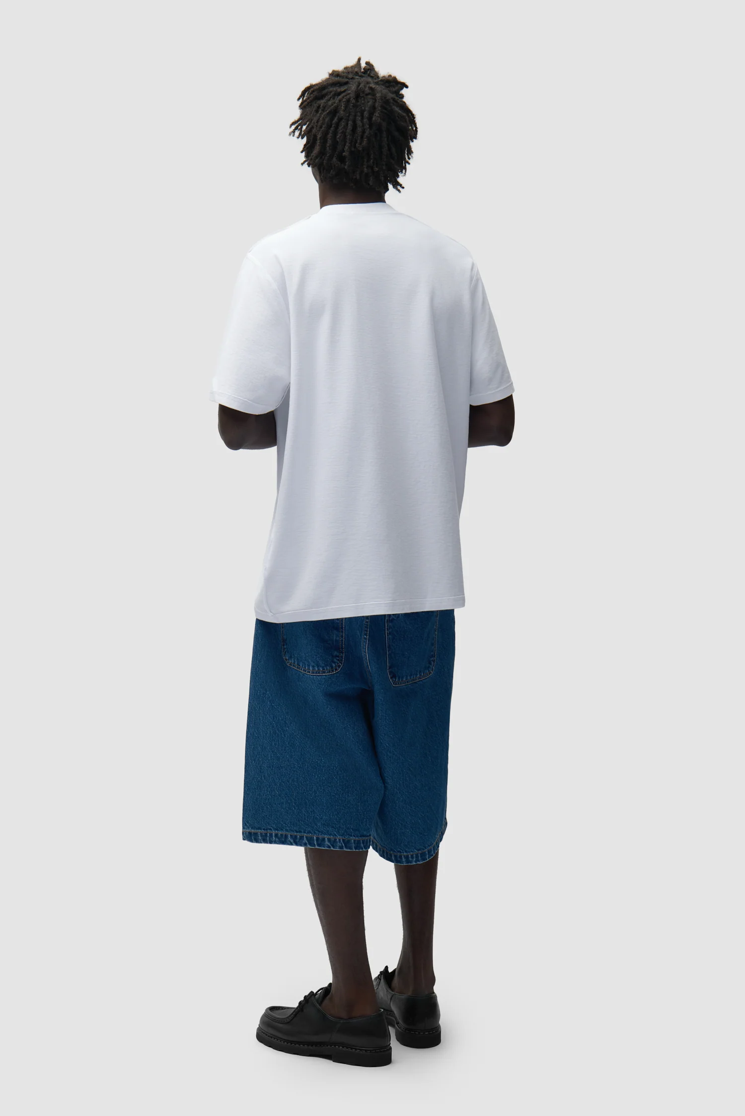 Reversible label T-shirt - White - Image 5