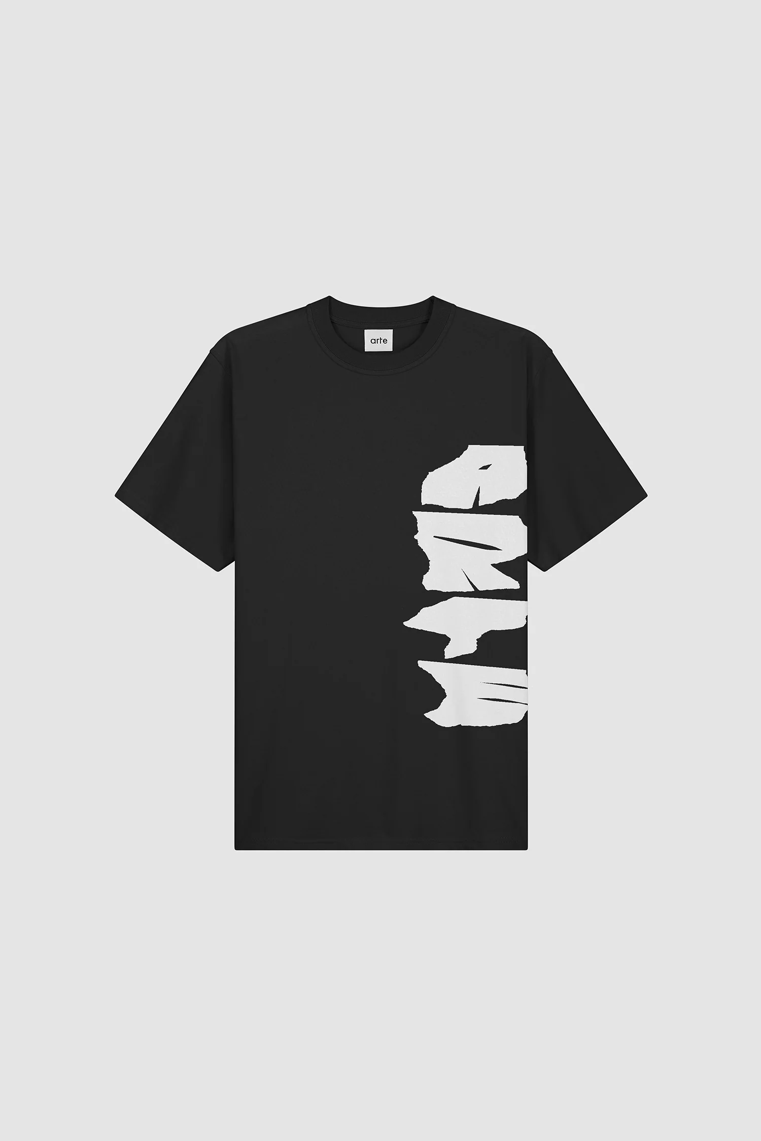 Side Logo T-shirt - Black - Image 9