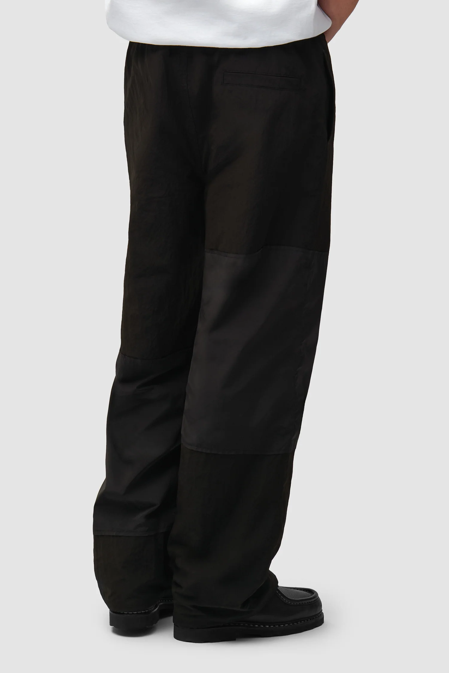 Squared Track Pants - Black - Image 4